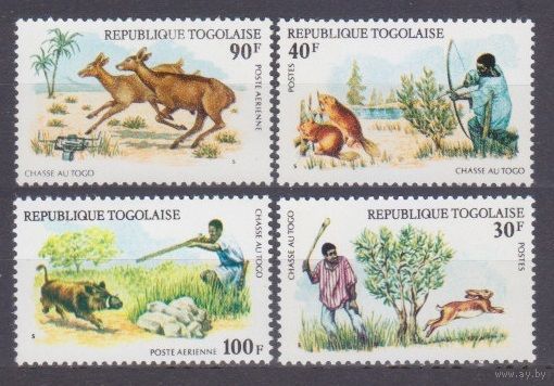 1975 Того 1102-1105 Фауна - Охота 7,00 евро