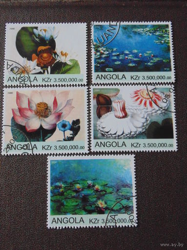 Ангола 2000 г. Цветы.