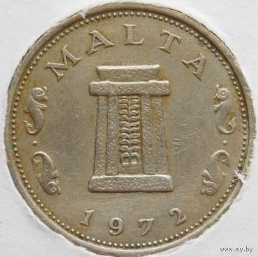 Мальта 5 центов 1972 год.