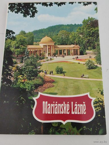 Набор из 12 открыток "Marianske Lazne"