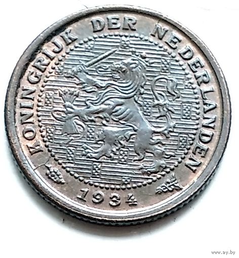 Нидерланды 1/2 цента, 1934 1-11-17