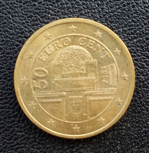 Австрия 50 евроцентов 2002 г.