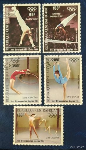 Центральноафриканская Республика 1984 олимпиада в Лос-Анжелес гимнастика
