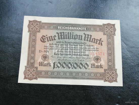 Германия 1000000 1 миллион   марок 1923