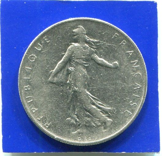 Франция 1 франк 1968