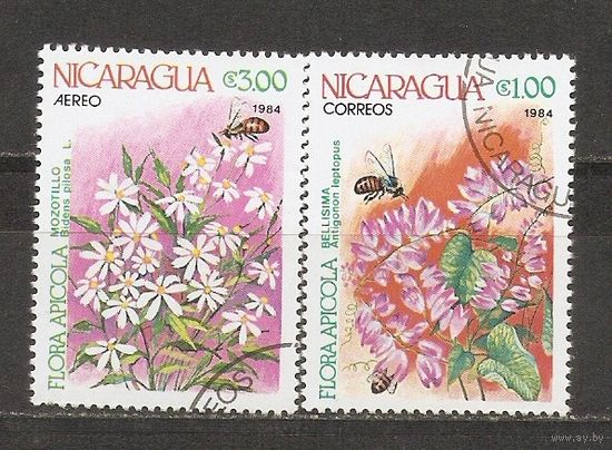 КГ Никарагуа 1984 Цветы