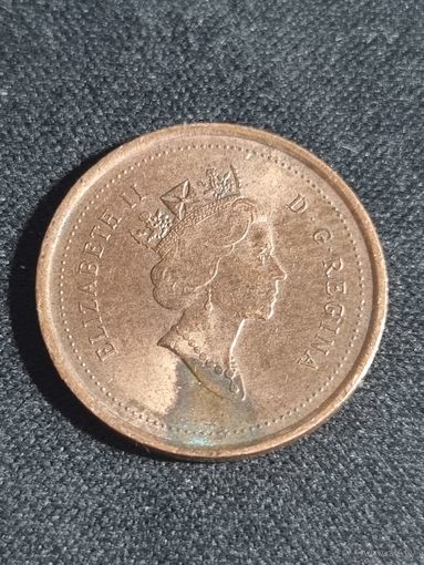 КАНАДА 1 цент 2000