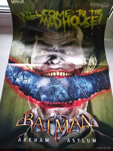 Постер Batman Arkham Asylum