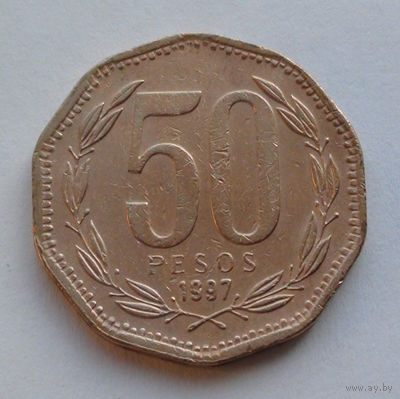 Чили 50 песо. 1997