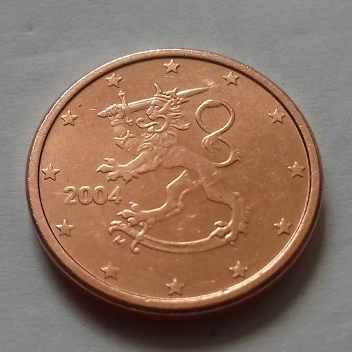 1 евроцент, Финляндия 2004 г.