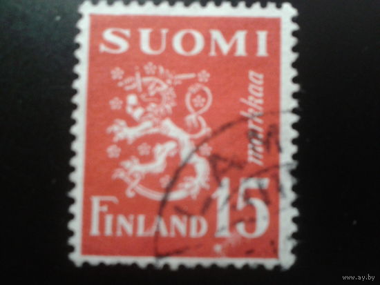 Финляндия 1952 стандарт, герб