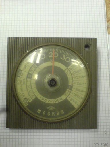 Старый настольный термометр-календарь СССР торг обмен