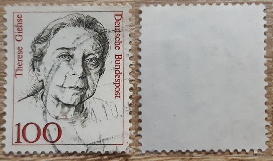 ФРГ 1988  Therese Giehse