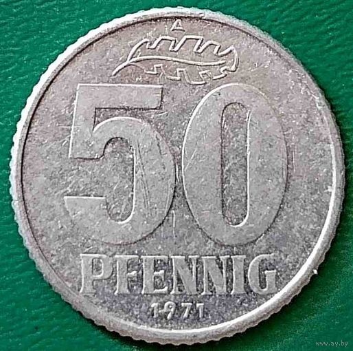 Германия ГДР 50 пфеннигов 1971 А