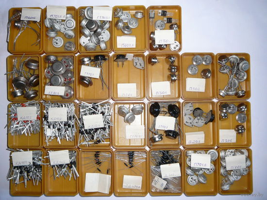П701А (П605, П609А, П701, ГТ701, ГТ703А, П30, 1Т803, П201, П203, П304, П302, П306, 2Д509А, Д311, КД105, ГТ703Г, 1Т901, транзисторы, диоды)
