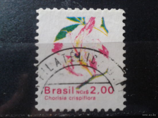 Бразилия 1989 Стандарт, цветы 2,00