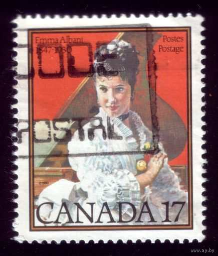 1 марка 1980 год Канада 772