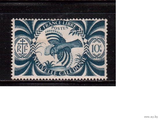 Новая Каледония-1942, Французские колонии,(Мих.273) *, Стандарт, Фауна, Птица Кагу