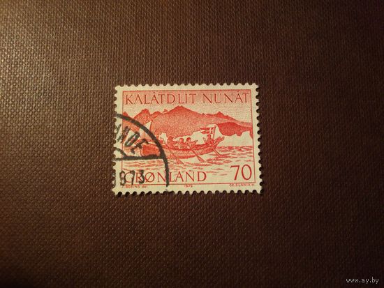 Гренландия  1972 г.Местный почтовый транспорт.