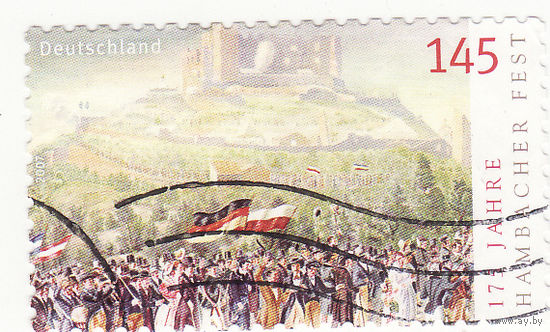 Майский праздник в замке Хамбах(1832) 2007 год
