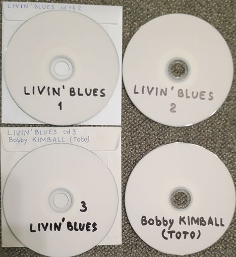 CD MP3 LIVIN' BLUES, Bobby KIMBALL (TOTO) полная дискография - 4 CD