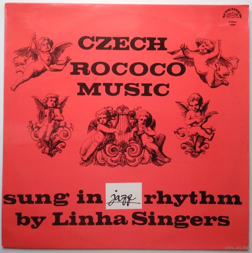 LP JIRI LINHA SINGERS - CZECH ROCOCO MUSIC (Sung In Jazz Rhythm) (1980) VOCAL JAZZ