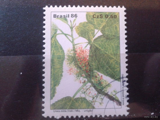 Бразилия 1986 Цветы