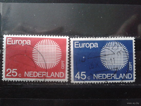 Нидерланды 1970 Европа Полная серия