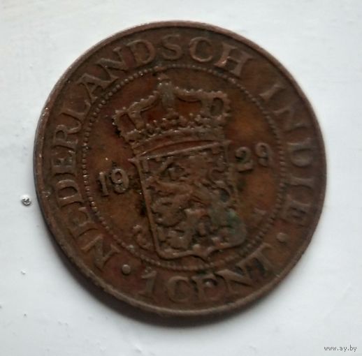 Голландская Ост-Индия 1 цент, 1929  2-13-9