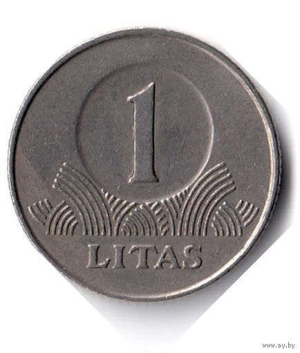 Литва. 1 лит. 2001 г.