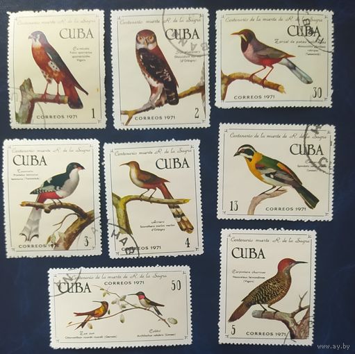 Куба 1971 птицы
