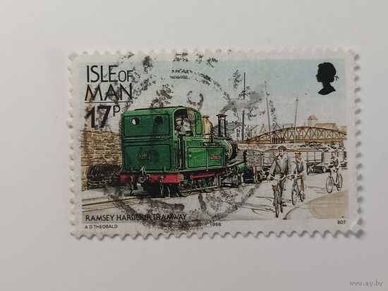 Остров Мэн 1988. Старые трамваи и поезда