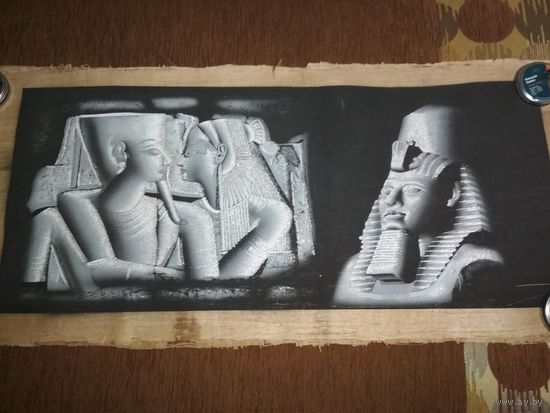 Картина на папирусе 90х43см