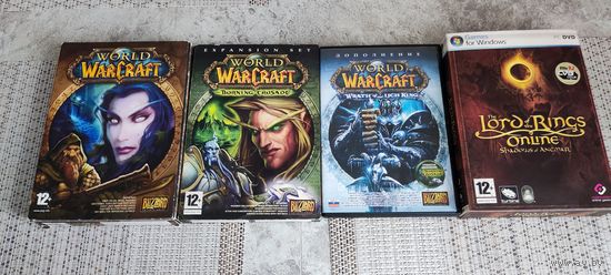World of Warcraft Lord of the Rings WoW лицензионные издания. Аукцион.