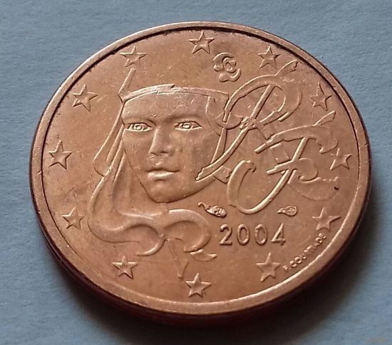 2 евроцента, Франция 2004 г.