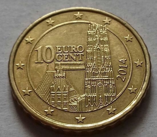 10 евроцентов, Австрия 2014 г., AU