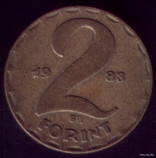 2 Форинта 1983 год Венгрия