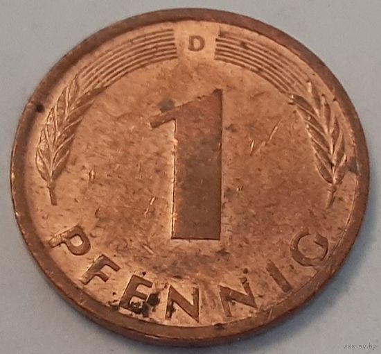Германия 1 пфенниг, 1975 (4-15-38)