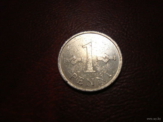 1 пенни 1975 Финляндия