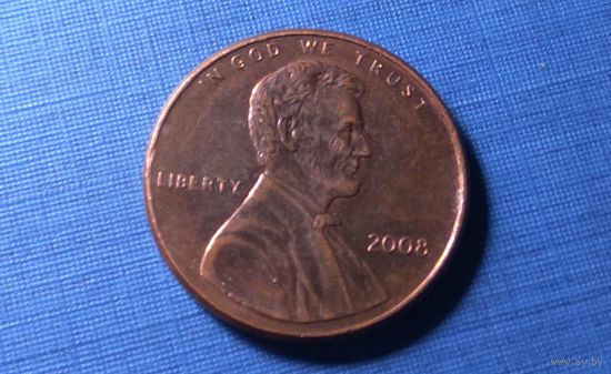 1 цент 2008. США.
