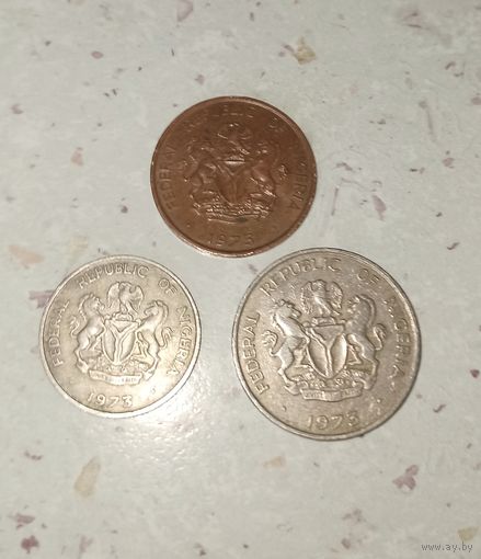 Монеты Нигерии 1973 года