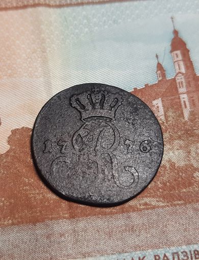 1 грош 1776 EB   , Август Понятовский