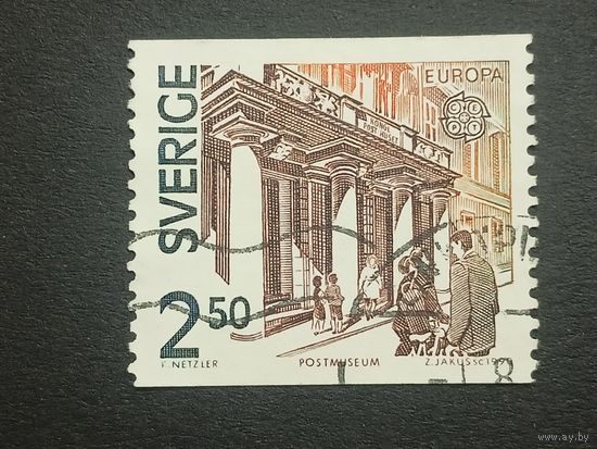 Швеция 1990. Марки ЕВРОПА - Почтовые отделения