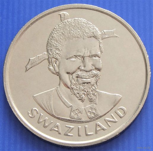 Эсватини "Свазиленд" 1 лилангени 1975 год KM#24 "ФАО - Международный женский год" Тираж: 100.000