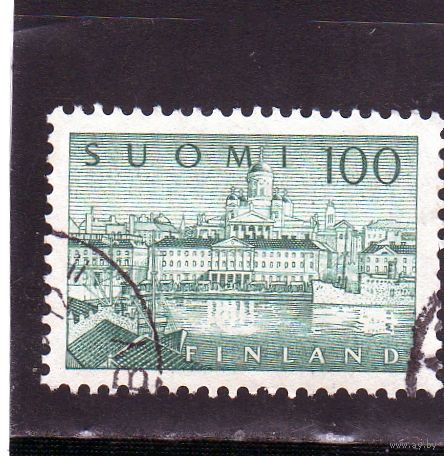 Финляндия.Ми-567. Хельсинки:залив - фосфоресцирующая бумага. 1974.