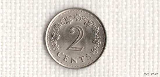 Мальта 2 цента 1977/(Uss)
