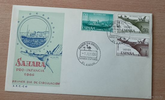 Испанская Сахара Хороший КПД корабли 1966