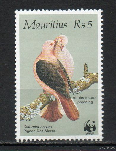 Голуби Маврикий 1985 год 1 марка