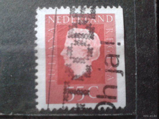 Нидерланды 1976 Королева Юлиана 55с марка из буклета