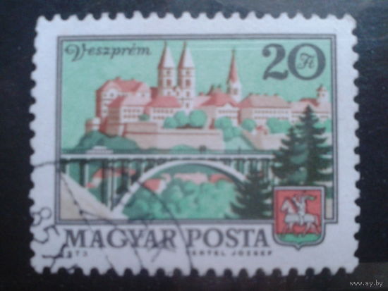 Венгрия 1973 Герб города Везпрем